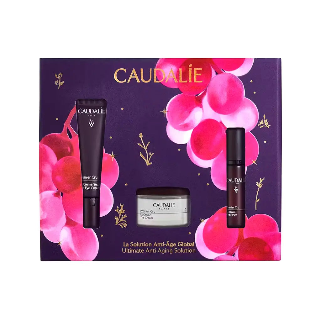 Caudalie Premier Cru Coffret Solução Antienvelhecimento Global