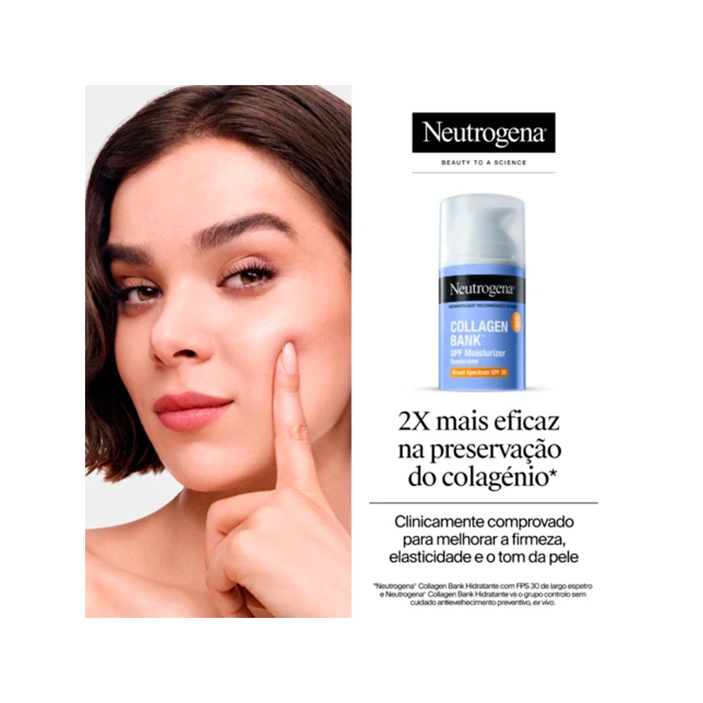 Neutrogena Coffret Collagen Bank Creme SPF30 + Gel Creme Olhos