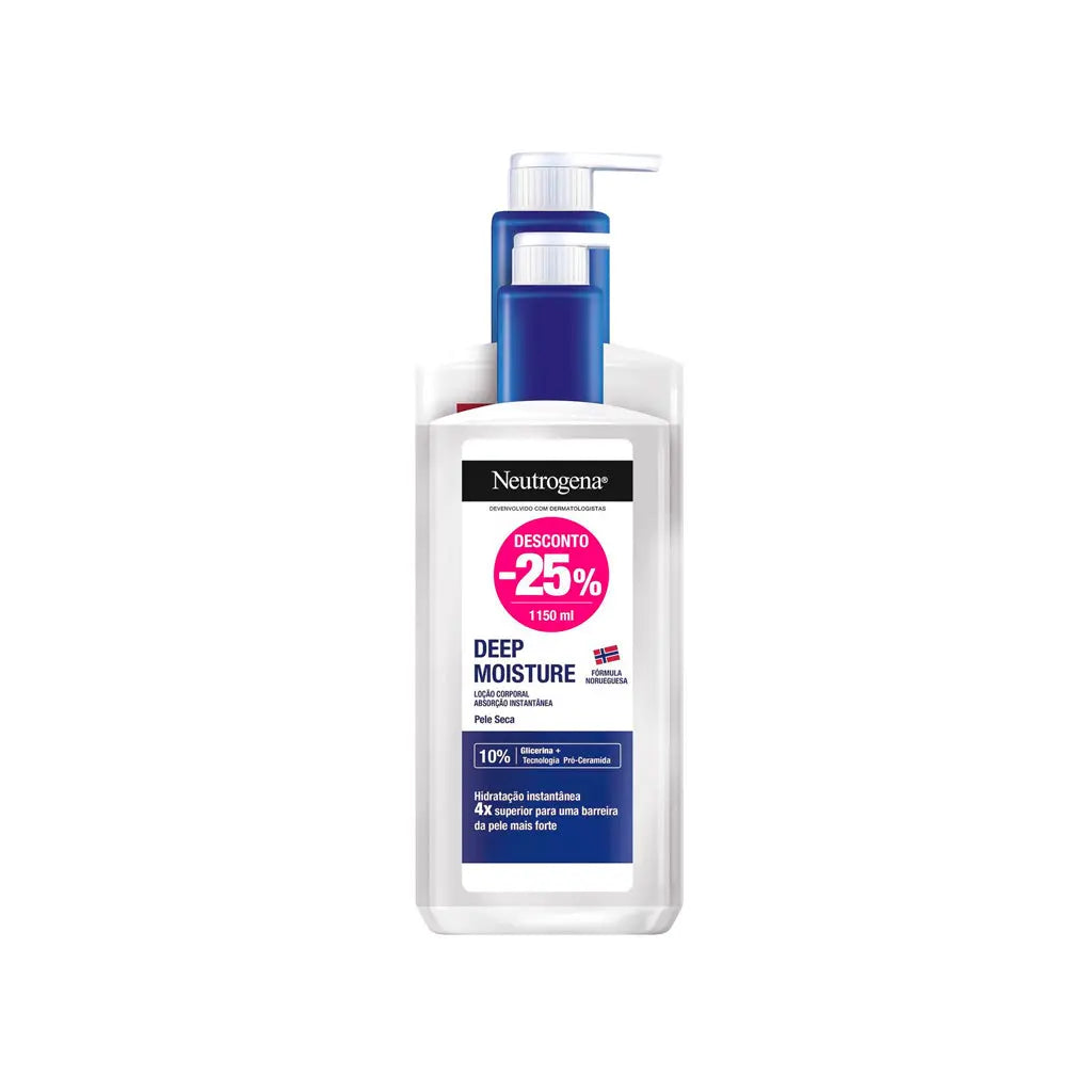 Neutrogena Loção Corpo Hidratação Profunda - Pack Promocional