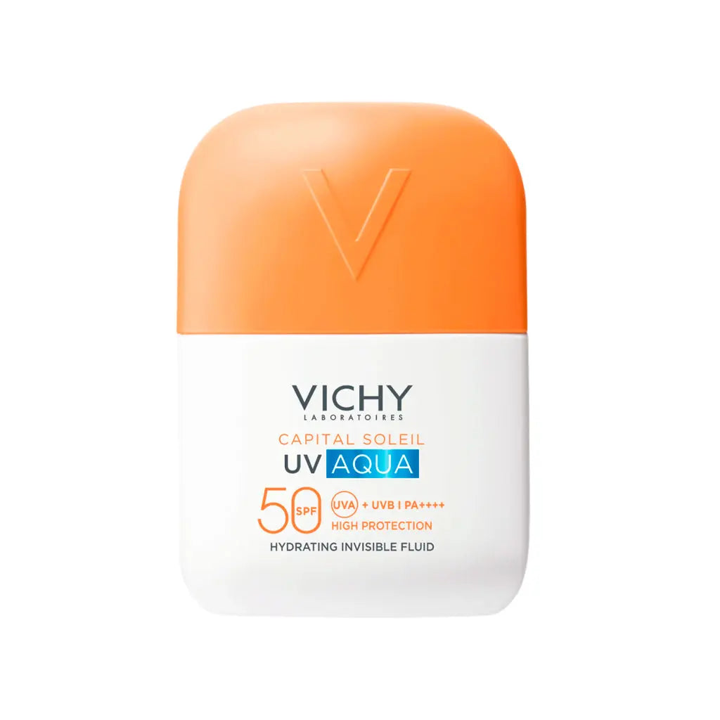 Capital Soleil UV Aqua Fluido Hidratante Invisível SPF50+ Vichy
