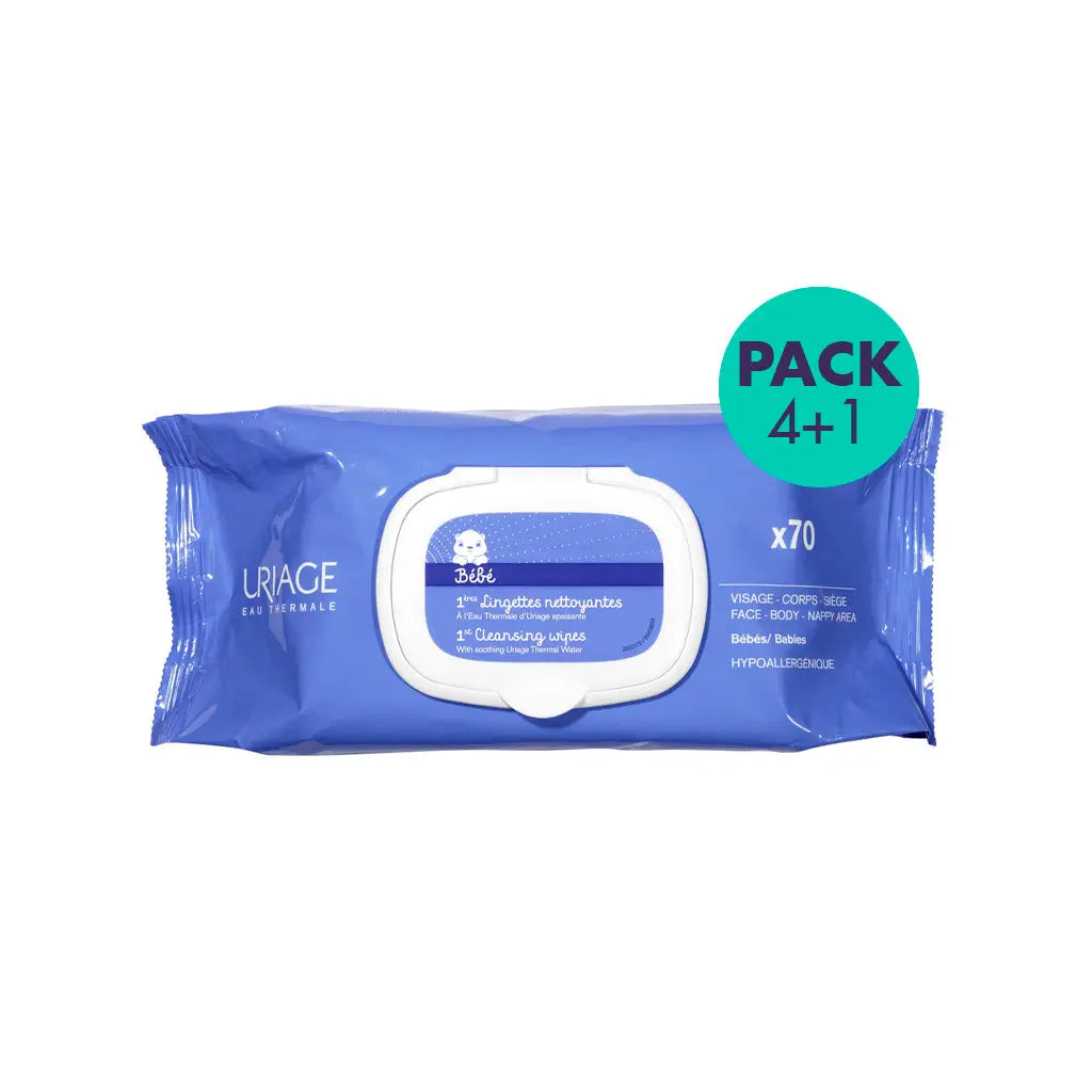 Uriage Bebé 1º Toalhete Limpeza com Oferta de 1 Unidade