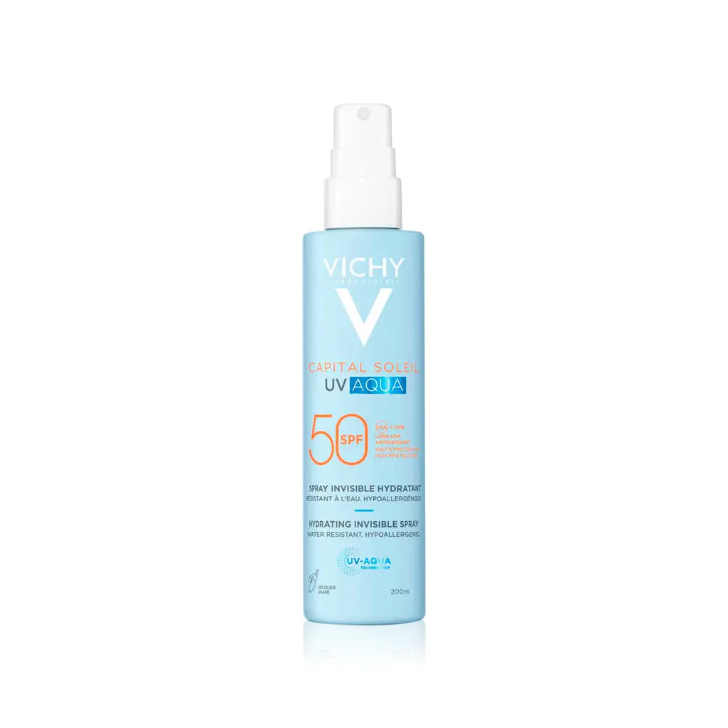Capital Soleil UV Aqua Spray Hidratante Invisível SPF50+ Vichy