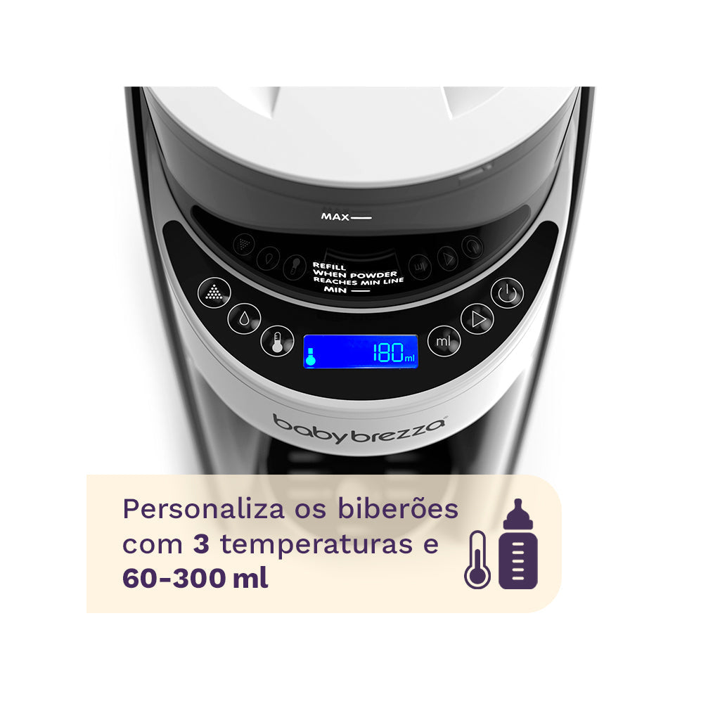Baby Brezza Preparador Automático Biberões - "Formula Pro Advanced" Branco