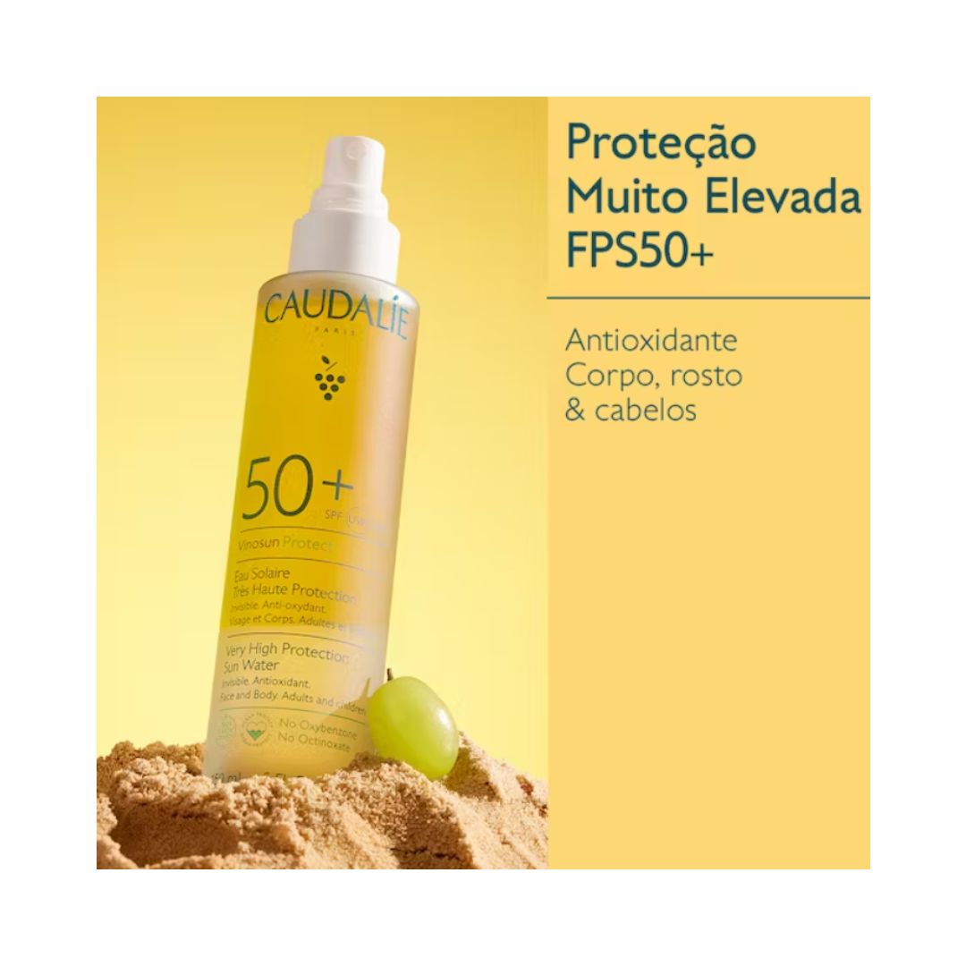 Caudalie Água Solar FPS50+ Vinosun