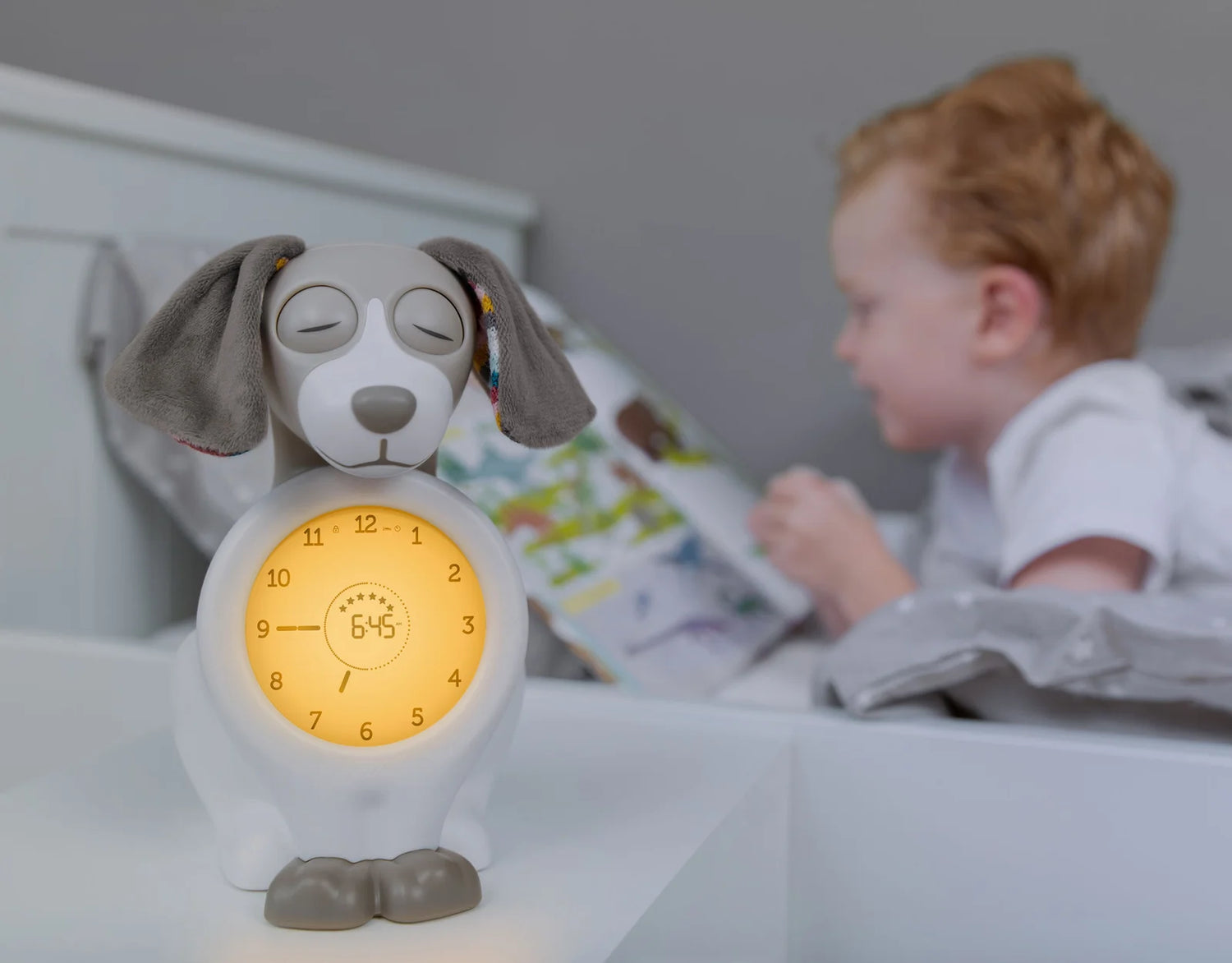 Zazu Sleeptrainer "Davy o Cão" com Luz Noturna - Love my Pharma