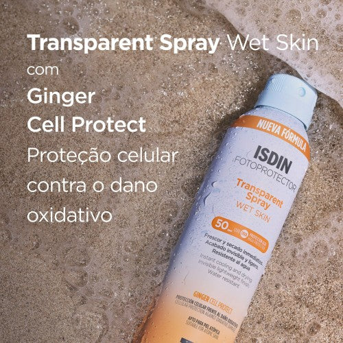 ISDIN Fotoprotector Transparente Spray WetSkin SPF50