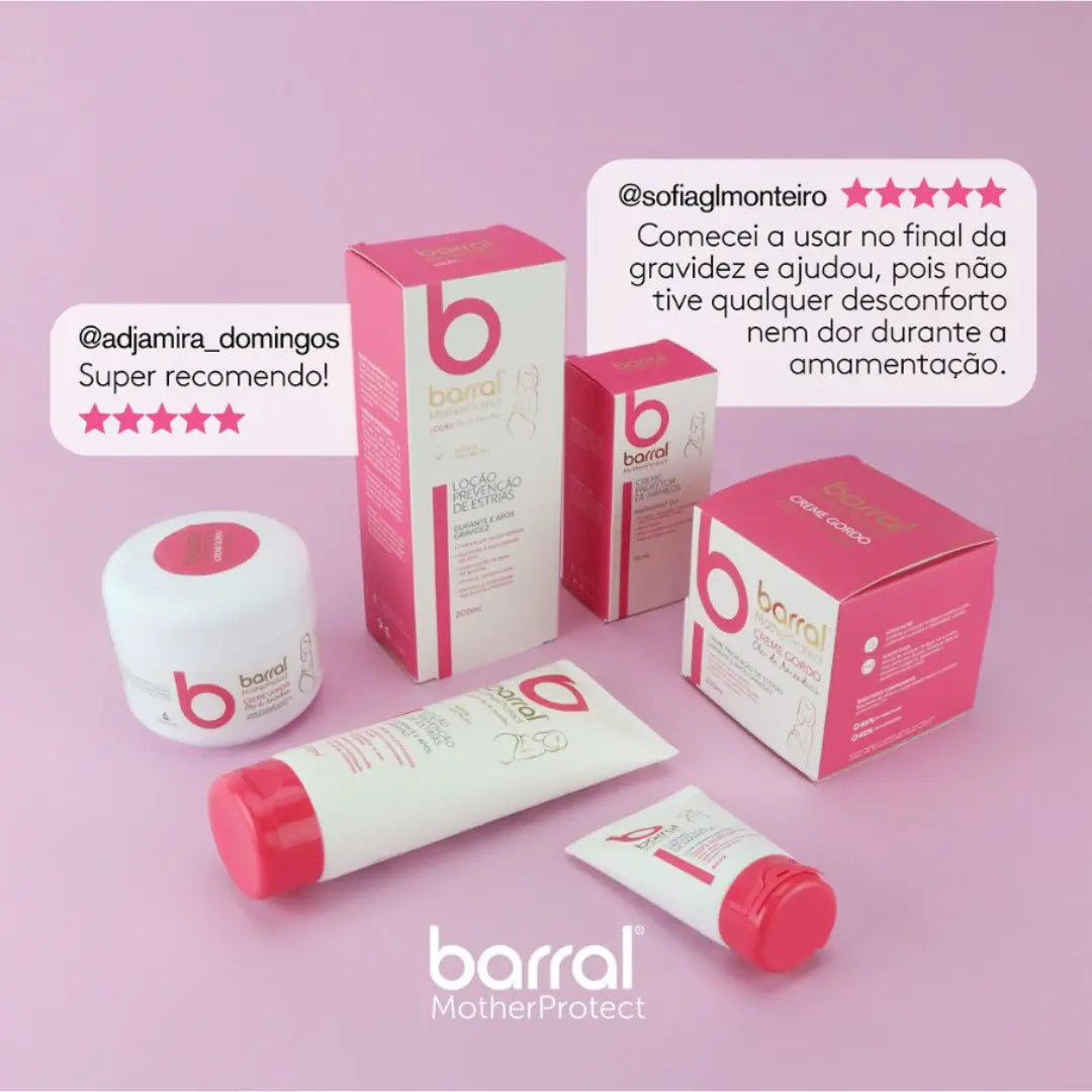 Barral Creme Gordo Óleo Amêndoas MotherProtect