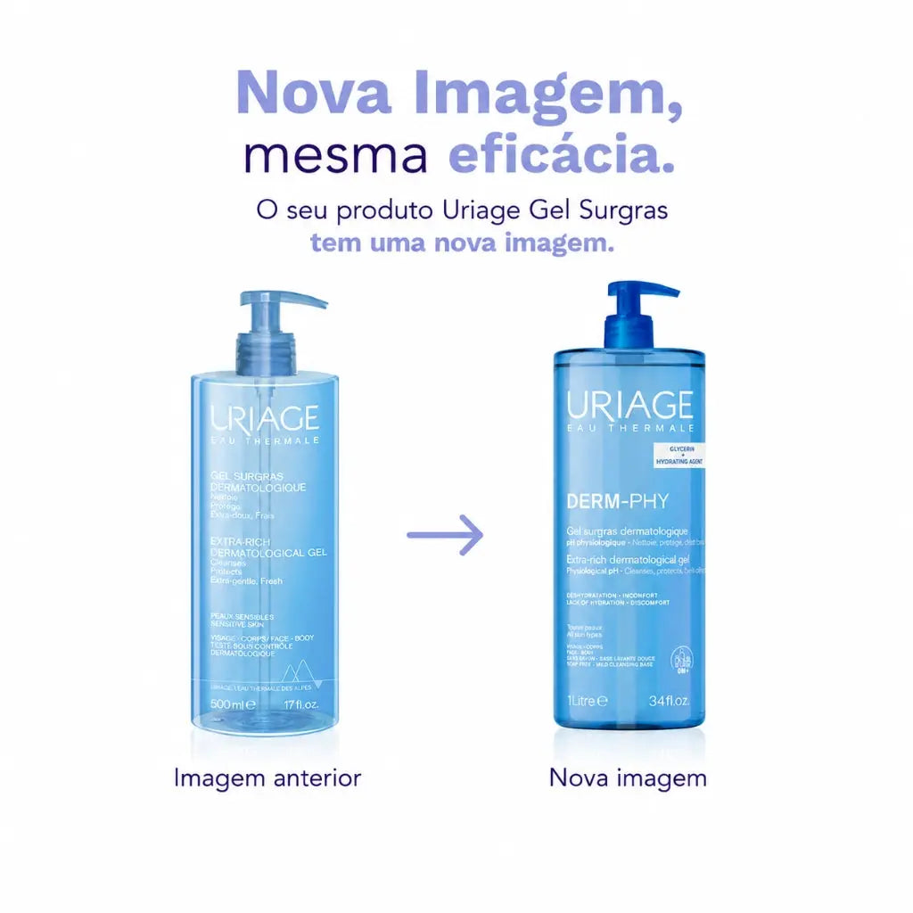 Uriage Derm-Phy Surgras Gel Dermatológico Uriage