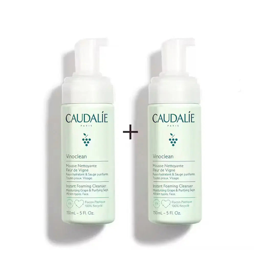 Caudalie Duo Espuma de Limpeza Vinoclean