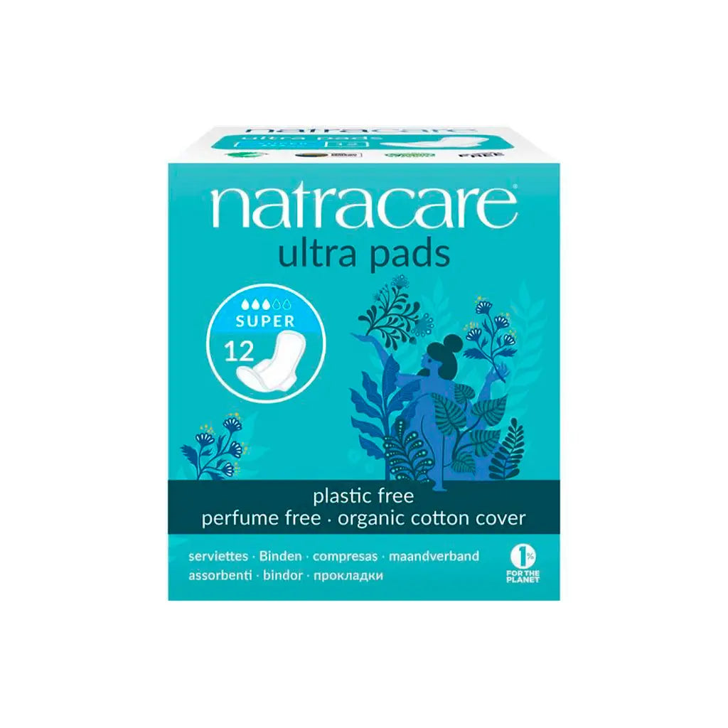 Natracare Pensos Higiénicos Super com Algodão Biológico