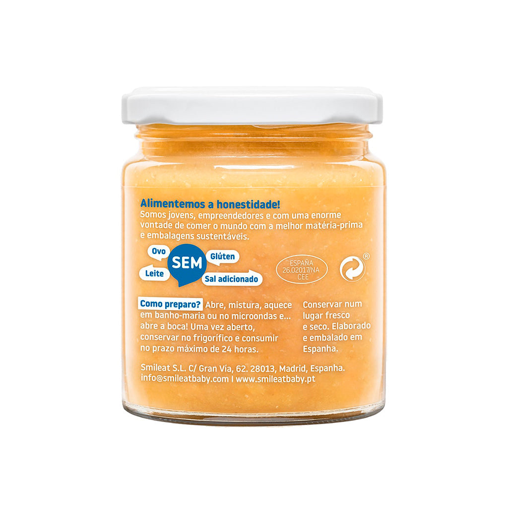 Smileat Boião de Legumes Biológicos com Pescada