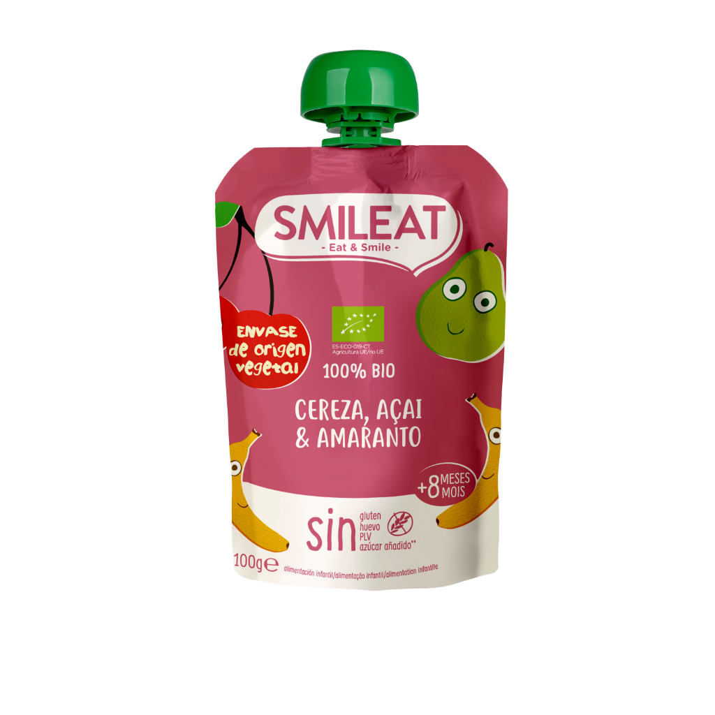 Smileat Pouch de Cereja, Açaí e Amaranto