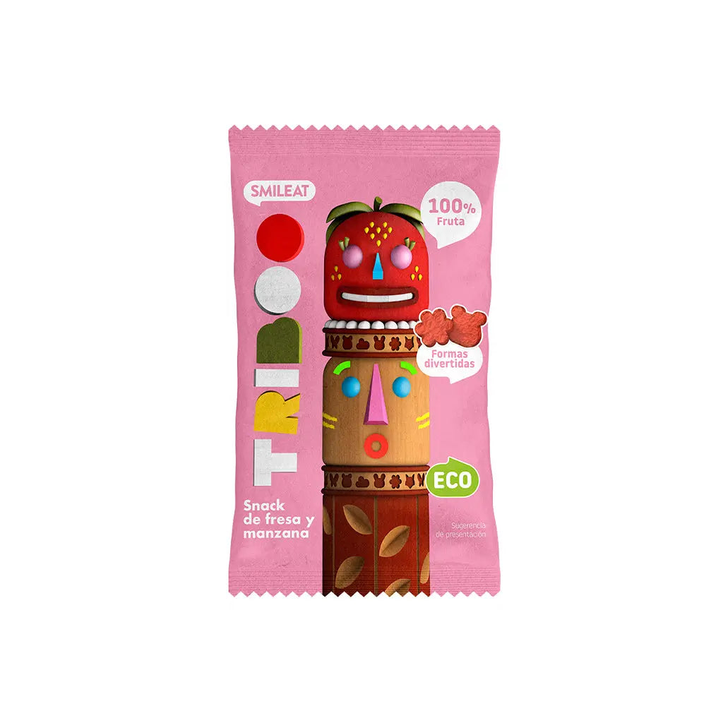 Smileat Smileat Snack TRIBOO de Morango e Maçã