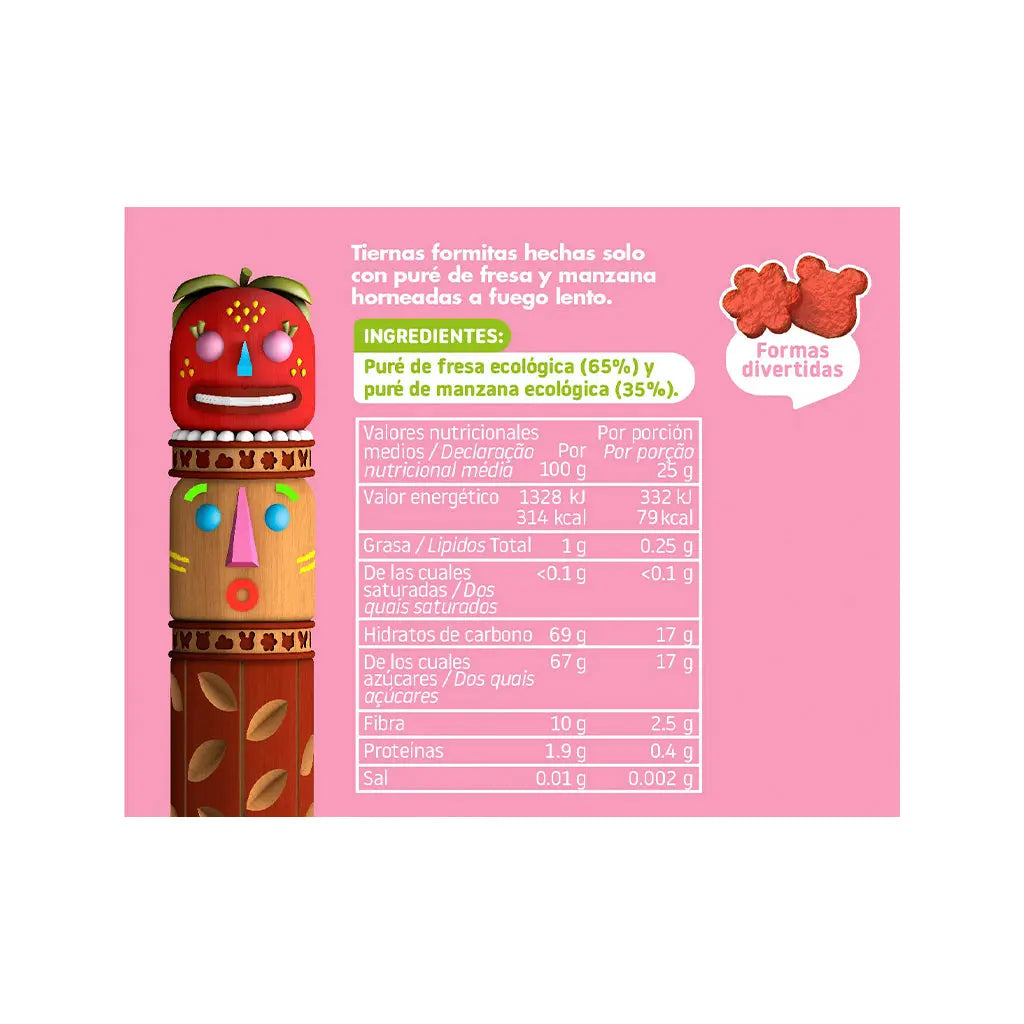 Smileat Smileat Snack TRIBOO de Morango e Maçã