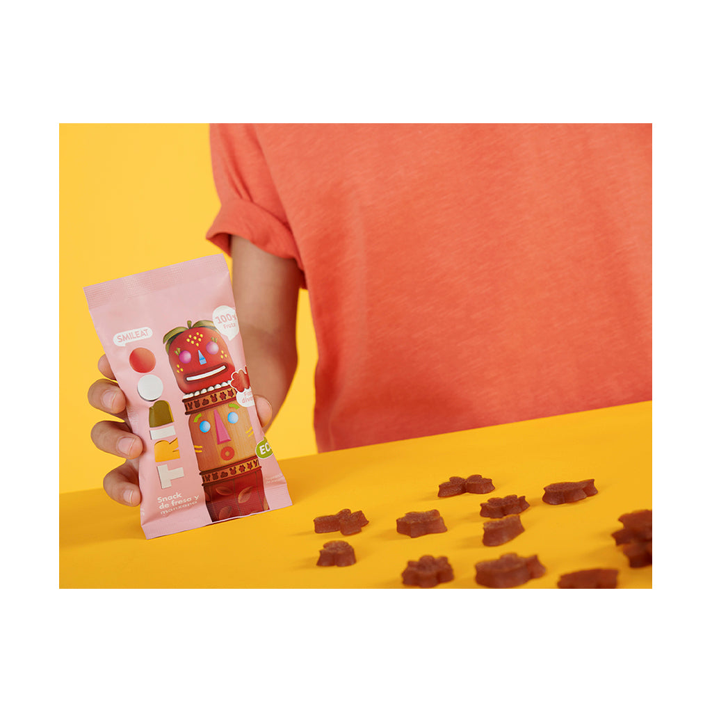 Smileat Smileat Snack TRIBOO de Morango e Maçã