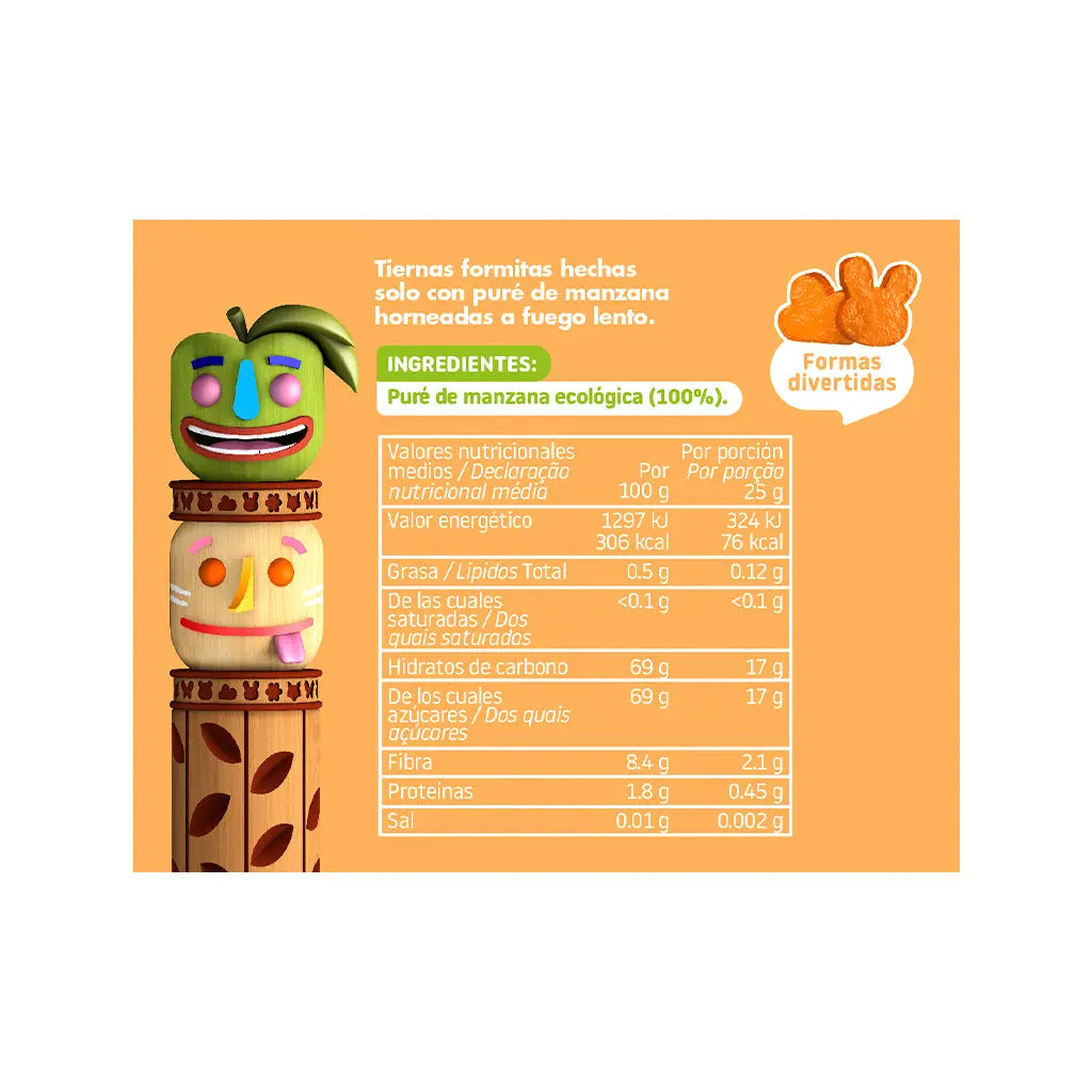 Smileat Smileat Snack TRIBOO de Maçã