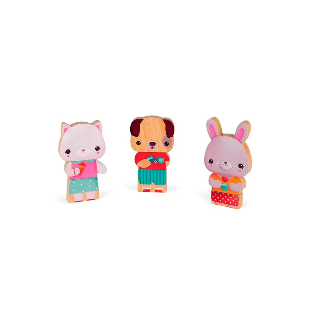 Janod Animais Companhia Magnéticos