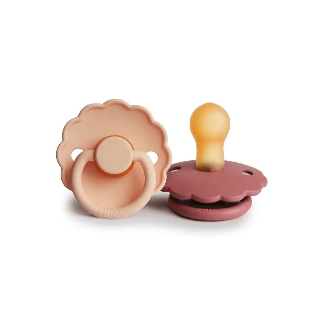 FRIGG Pack Chupeta Daisy Pink Cream/Powder Blush