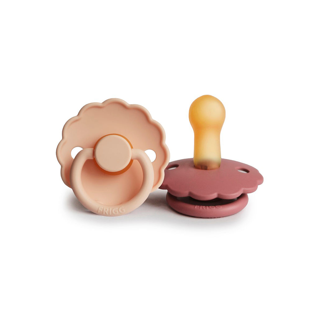 FRIGG Pack Chupeta Daisy Pink Cream/Powder Blush