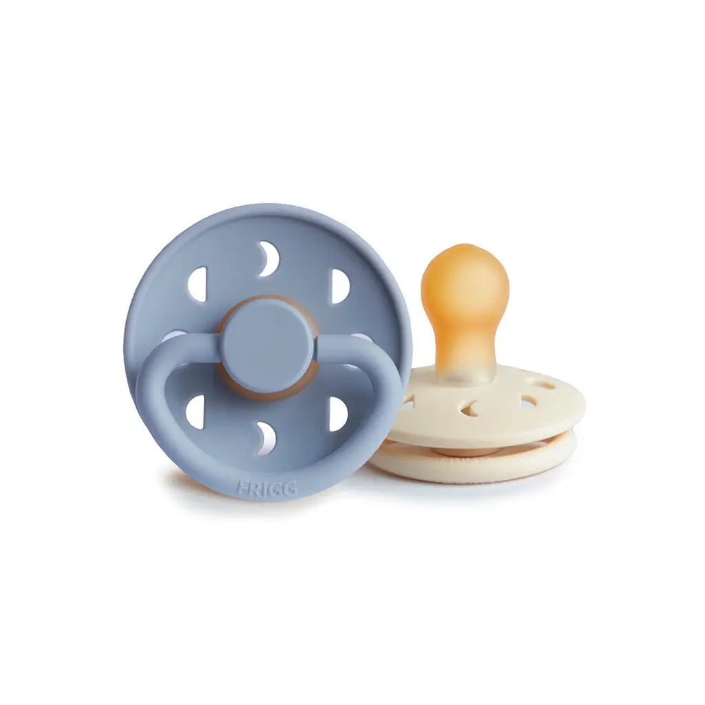 FRIGG Pack Chupeta Moon Phase Powder Blue/ Cream