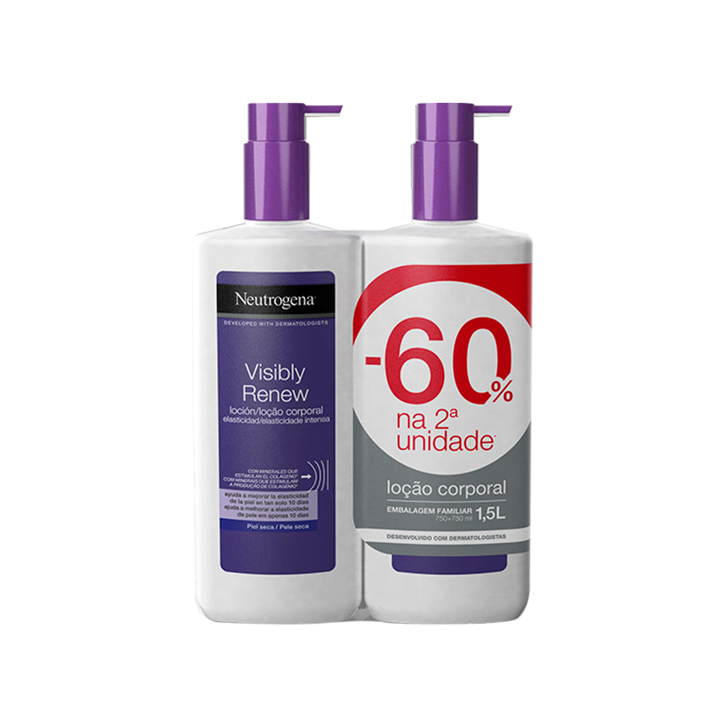 Neutrogena Loção Corporal Visibly Renew - Pack Promocional - Love my Pharma