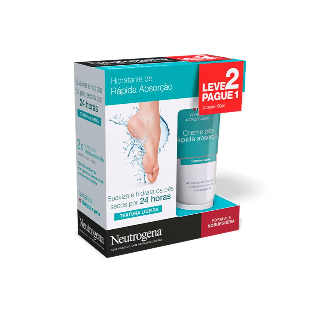 Neutrogena Creme Pés Hidratação Intensa - Pack Promocional