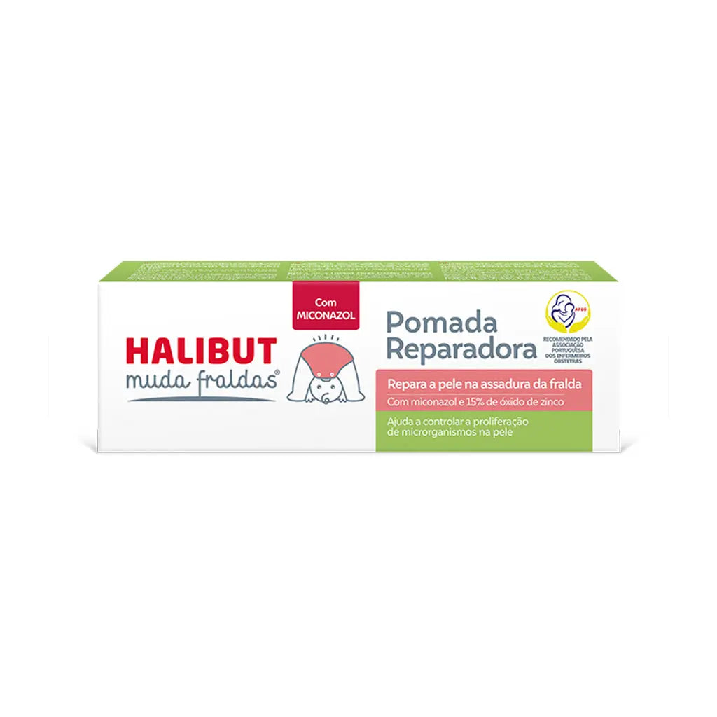 Halibut Pomada Reparadora Muda Fraldas
