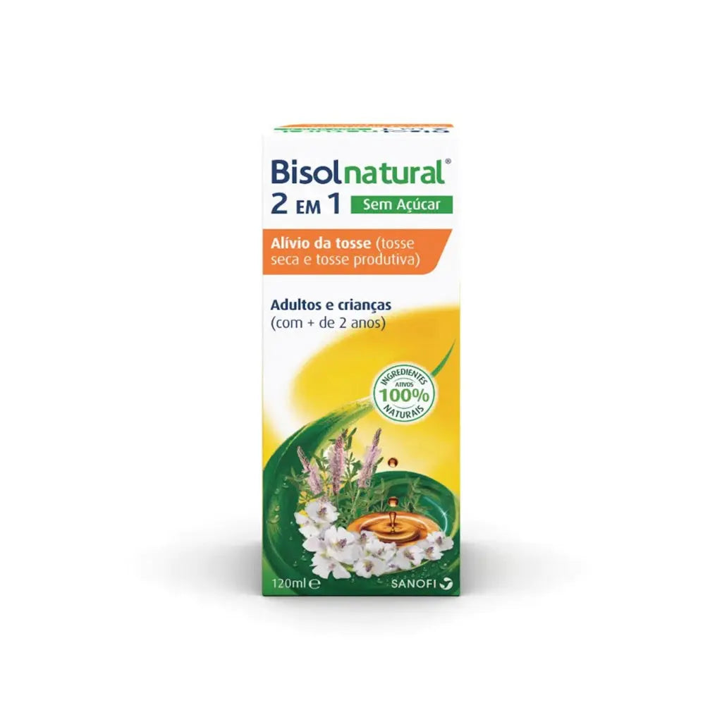 Bisolnatural Xarope 2 Em 1 Sem Açucar Bisolnatural