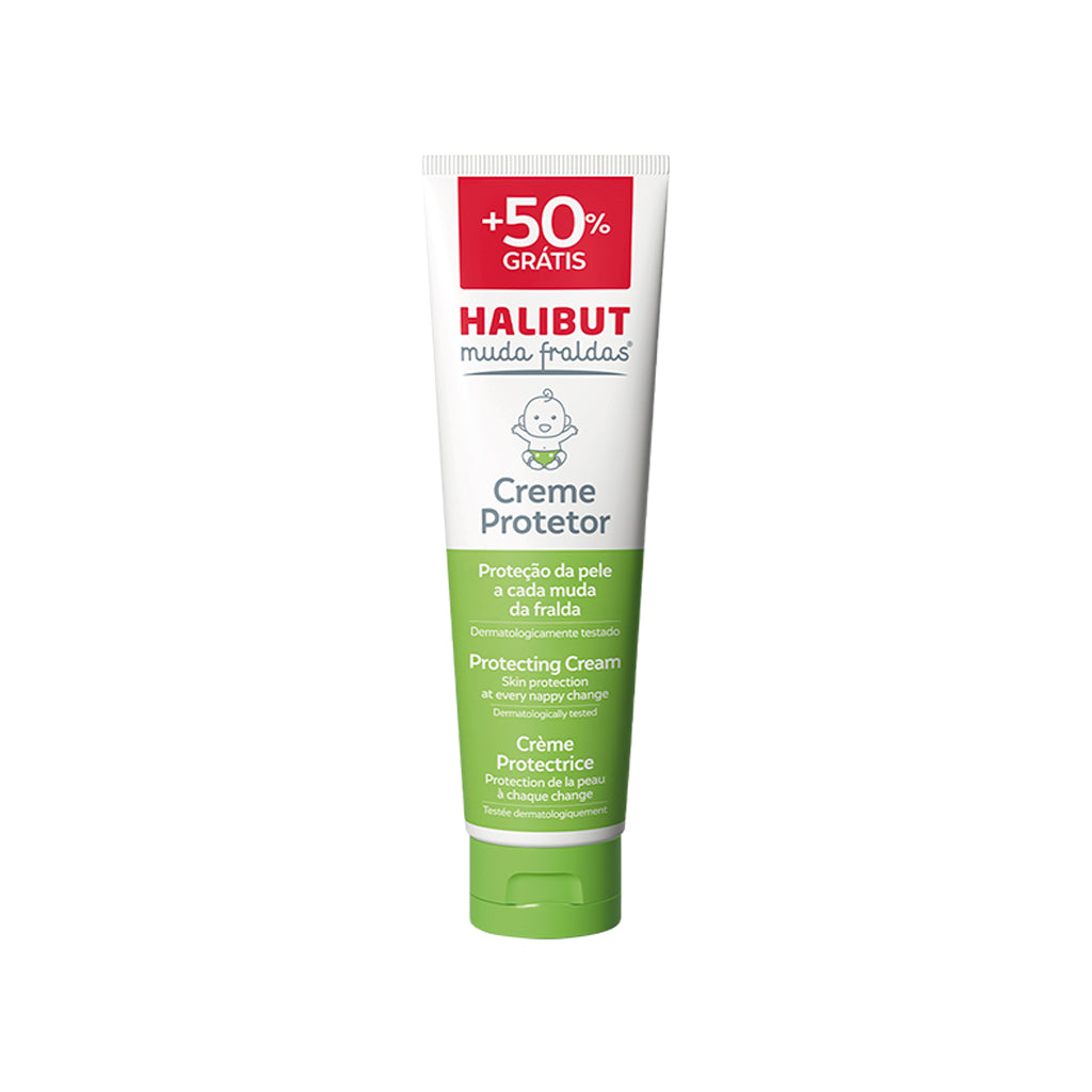 Creme Protetor com Oferta de 50% Grátis Halibut