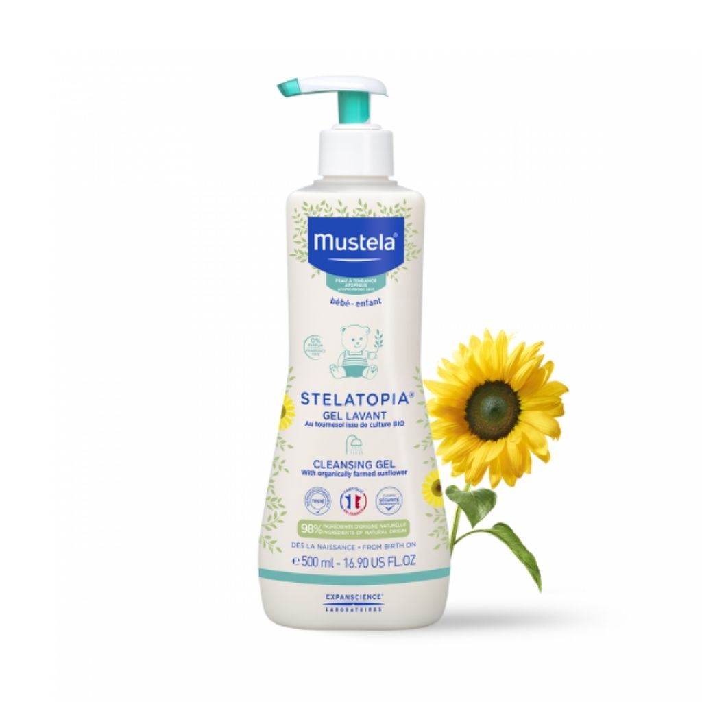 Mustela Stelatopia Gel Lavante Sem Perfume