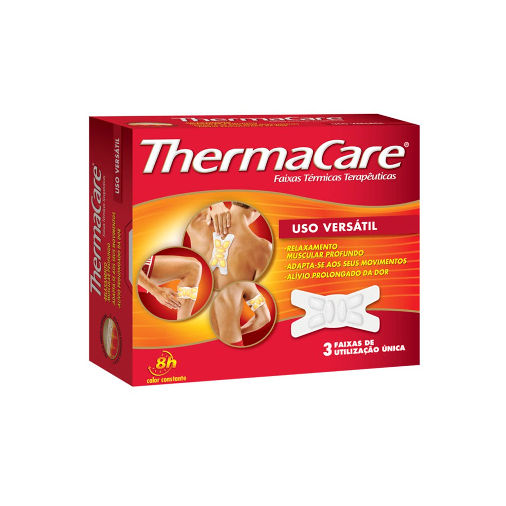 Faixa Térmica Terapêutica Uso Versátil Thermacare