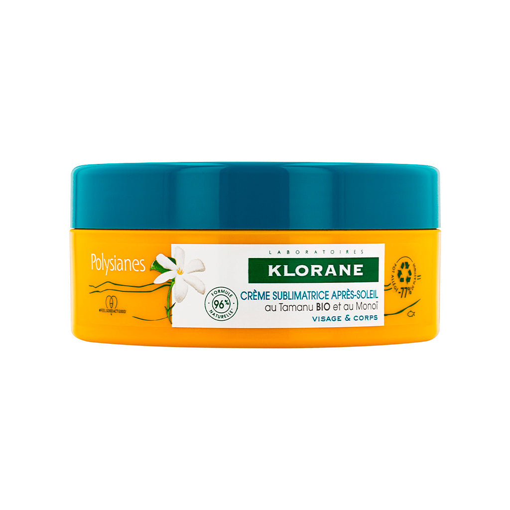 Klorane Pós Solar Polysianes Creme com Tamanu BIO e Monoï