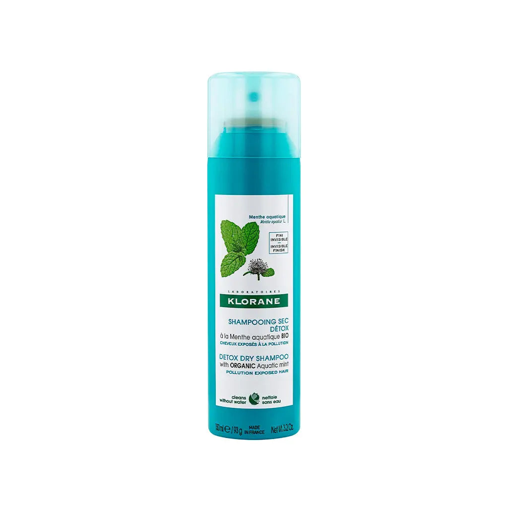 Klorane Champô Seco Detox com Menta Aquática BIO