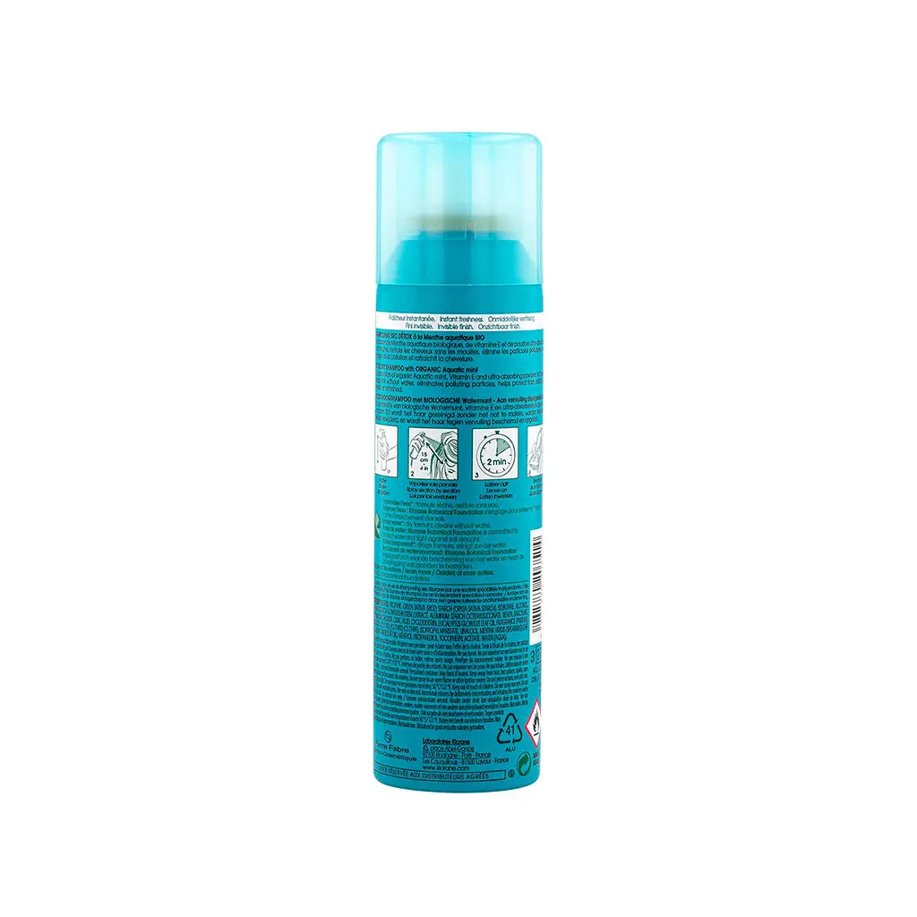 Klorane Champô Seco Detox com Menta Aquática BIO