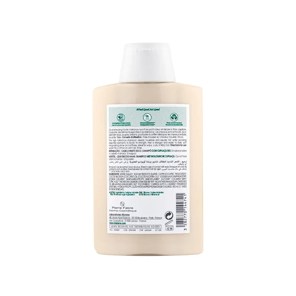 Klorane Champô Reparação com Cupuaçu BIO