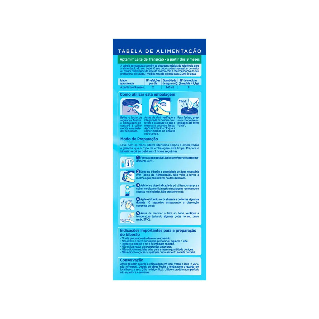 Aptamil Leite Nutri-Biotik 3