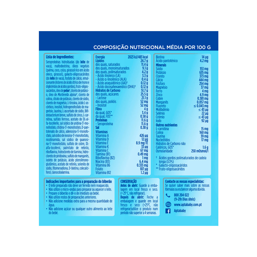 Leite Pepti Syneo 1 Aptamil