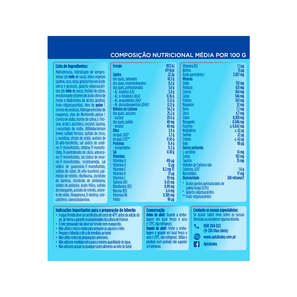 Aptamil Leite Pepti Syneo 2 - Love my Pharma