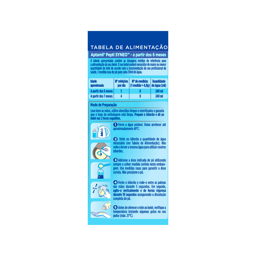 Leite Pepti Syneo 2 Aptamil