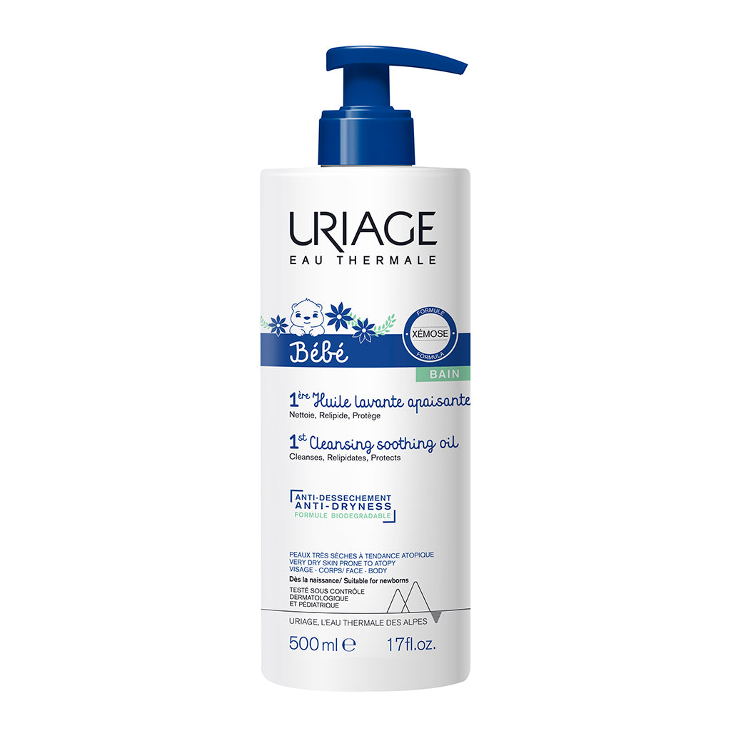 Uriage 1º Óleo Lavante Apaziguante Bebé - Love my Pharma