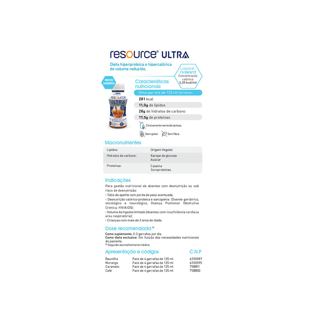 Nestlé Resource ULTRA Morango