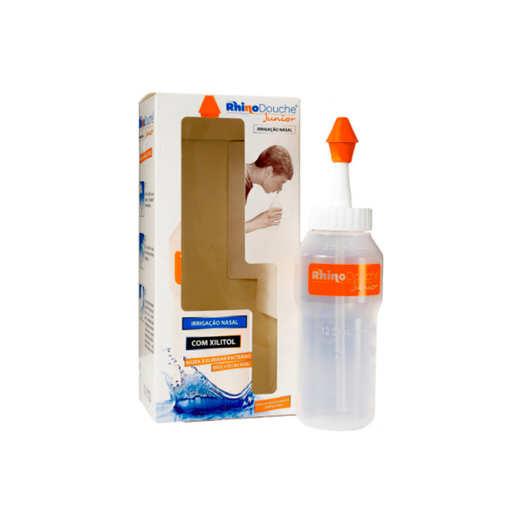 Irrigação Nasal Garrafa Júnior + Sal Júnior Rhinodouche