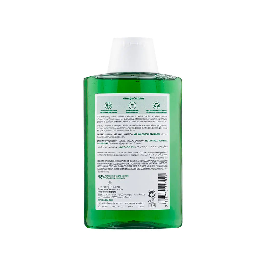 Champô Purificante com Ortiga Bio Klorane