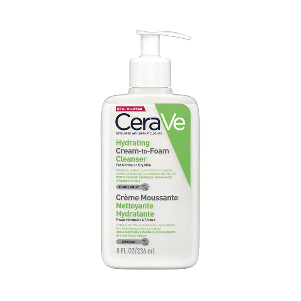 Cerave Creme Espuma Hidratante de Limpeza