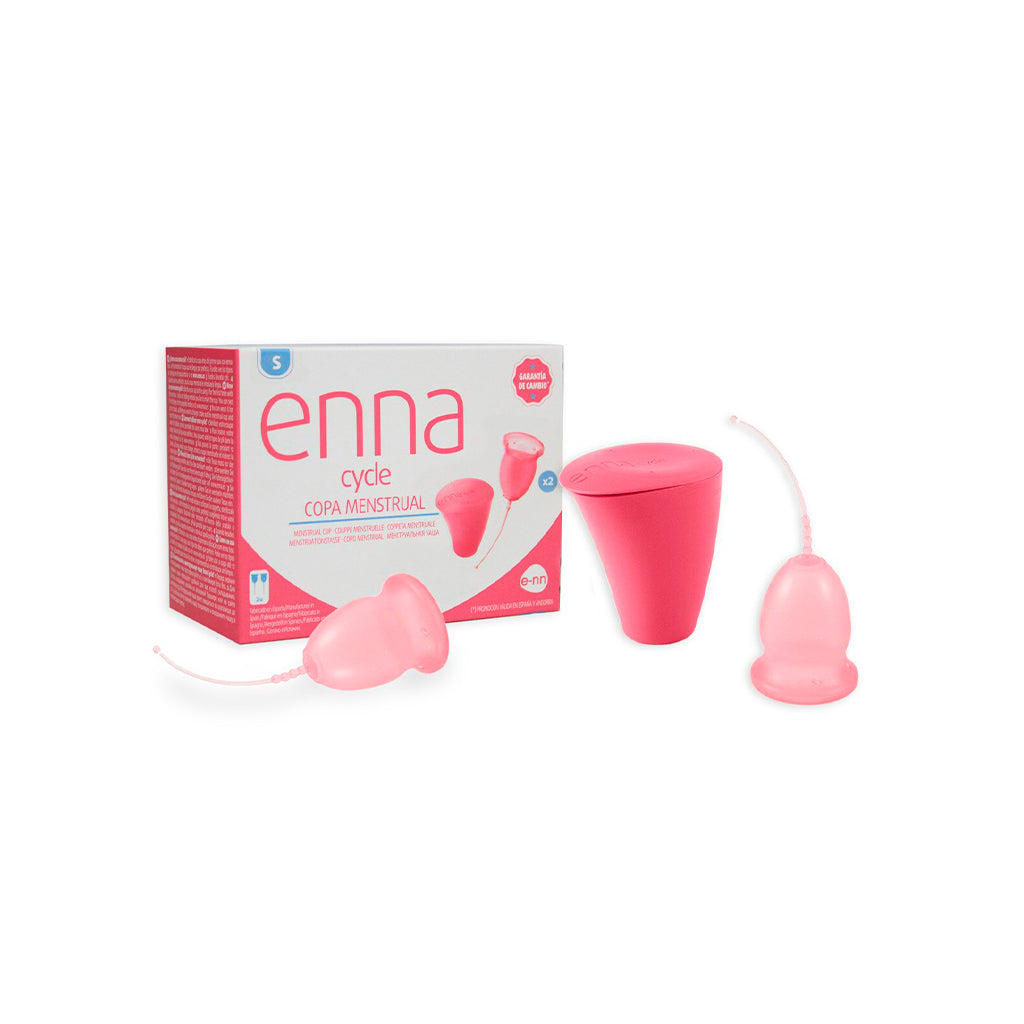 Copo Menstrual com Caixa Esterilizadora Enna