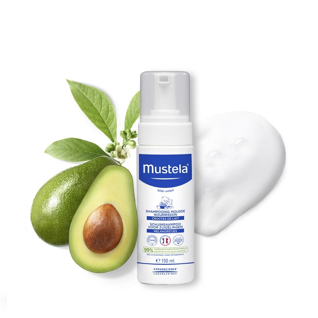 Mustela Champô em Espuma Recém-Nascido