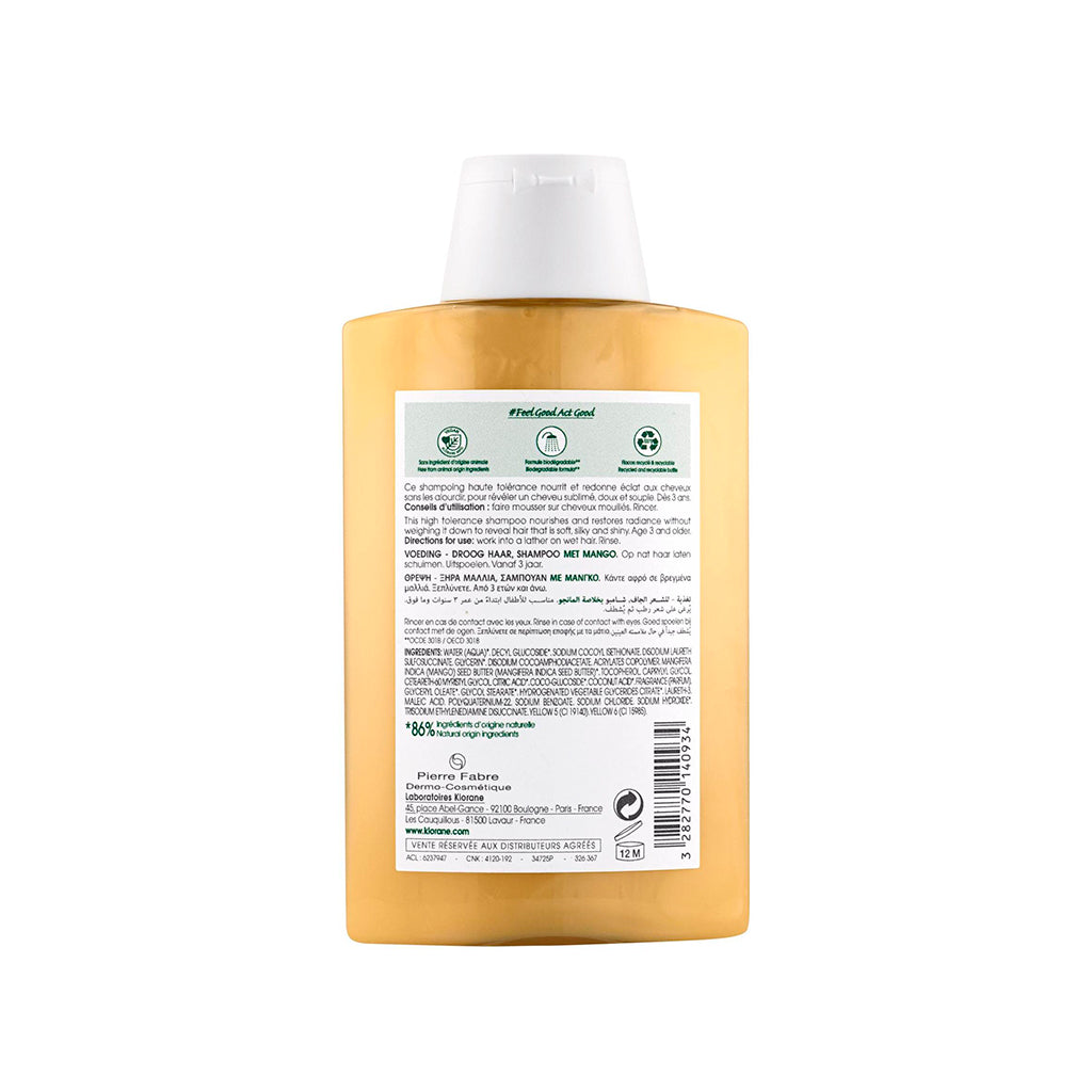 Klorane Champô Nutritivo com Manga
