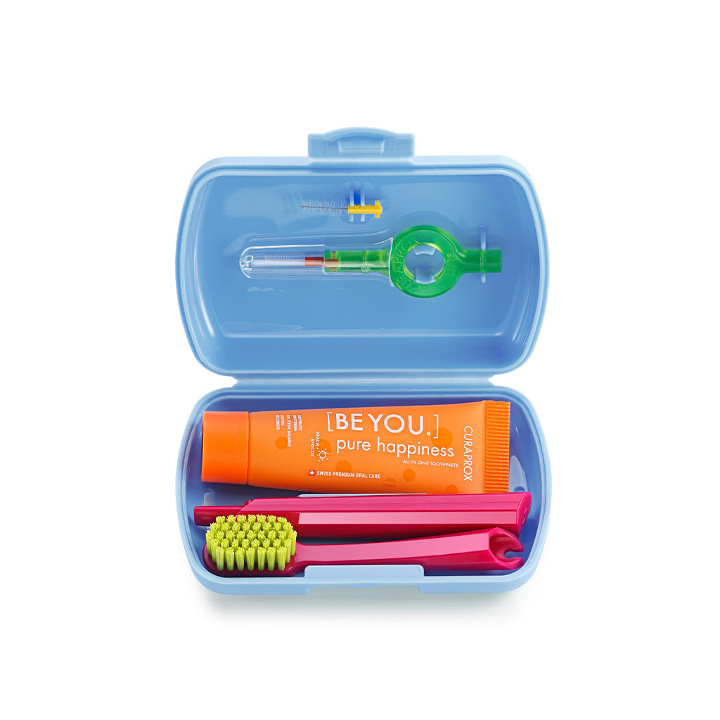 CURAPROX Kit de viagem Be You Pure Happiness