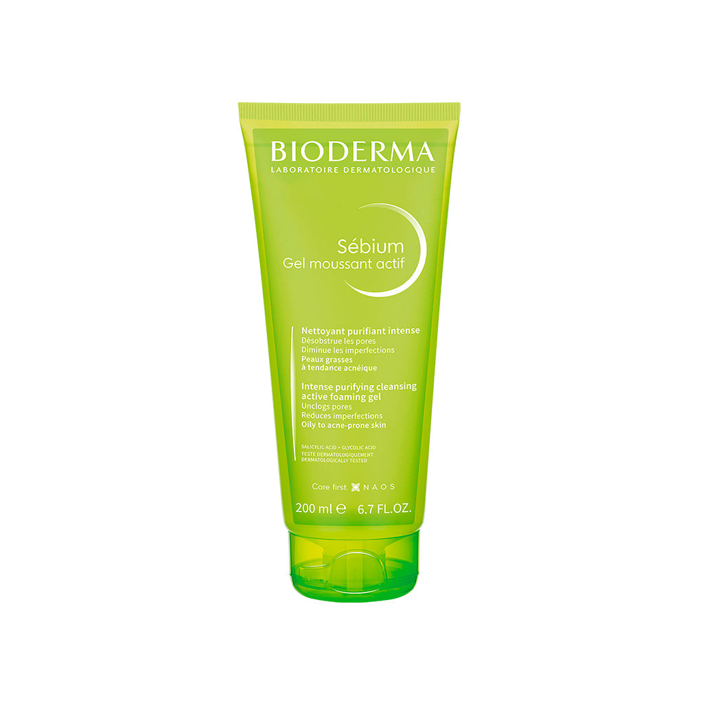 BIODERMA Gel Moussant Actif Purificante Sébium