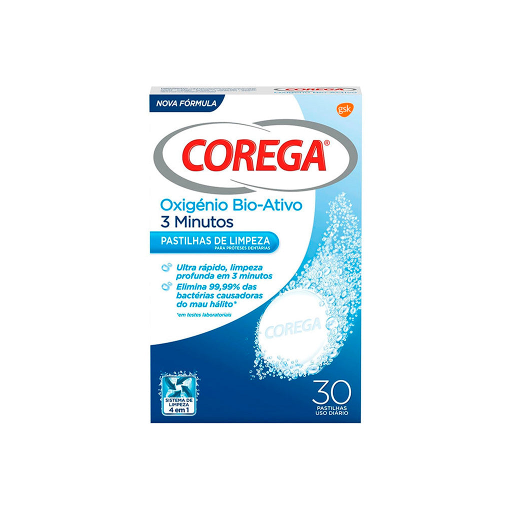 Pastilhas Oxigénio Bio-Ativo Corega